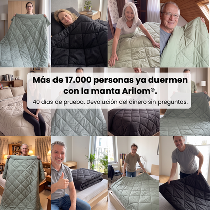 Coperta Arilom® – Il piumone 2 in 1 ad asciugatura rapida che rende superflua la biancheria da letto.