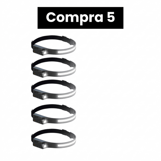 Pack Famiglia (5 torce frontali)