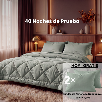 Coperta Arilom® – Il piumone 2 in 1 ad asciugatura rapida che rende superflua la biancheria da letto.