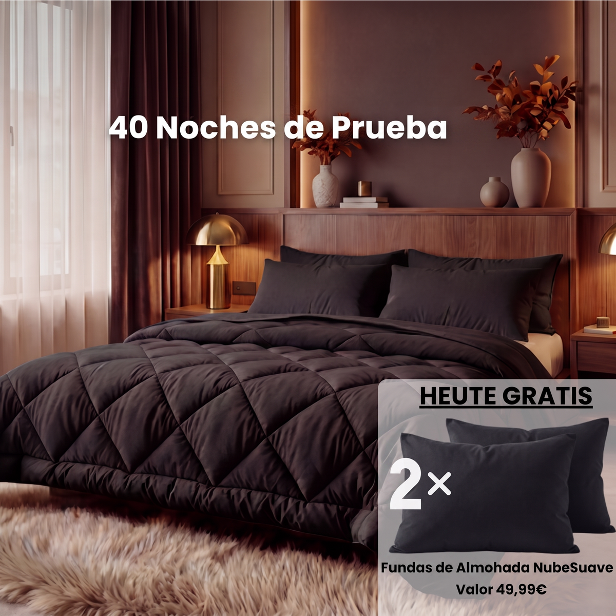 Coperta Arilom® – Il piumone 2 in 1 ad asciugatura rapida che rende superflua la biancheria da letto.