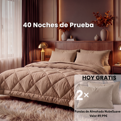 Coperta Arilom® – Il piumone 2 in 1 ad asciugatura rapida che rende superflua la biancheria da letto.