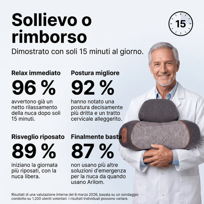 Arilom™ - Dispositivo per massaggio cervicale 3 in 1