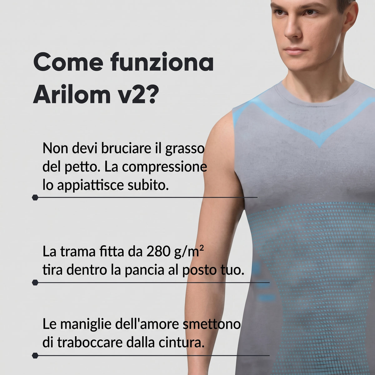 Arilom™ V2 | Senti la forza della fiducia in te stesso, l’energia e il controllo sulla tua silhouette