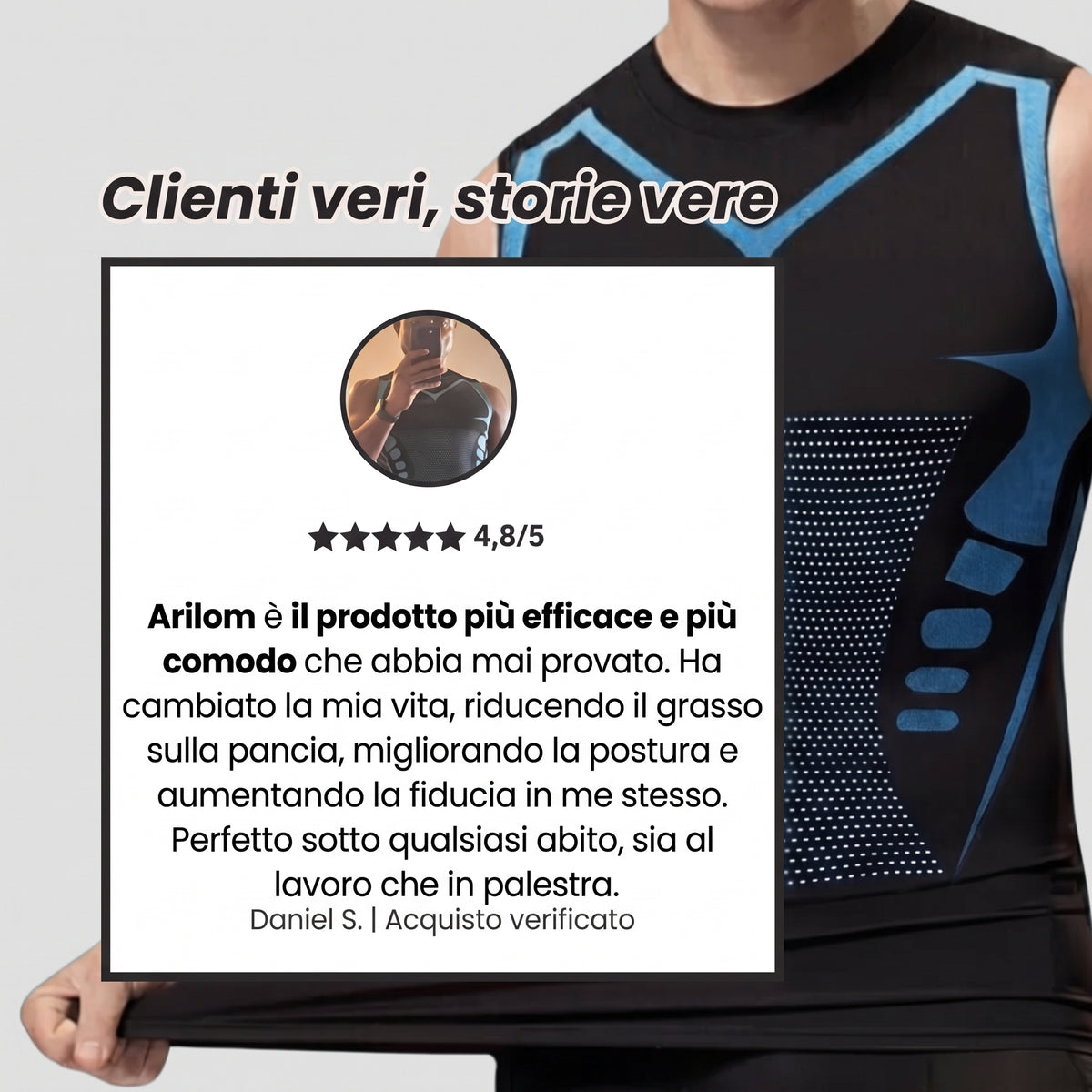 Arilom™ V2 | Senti la forza della fiducia in te stesso, l’energia e il controllo sulla tua silhouette