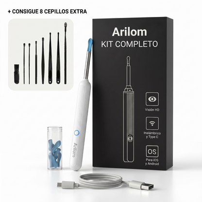 Arilom® - Pulizia auricolare intelligente con tecnologia avanzata