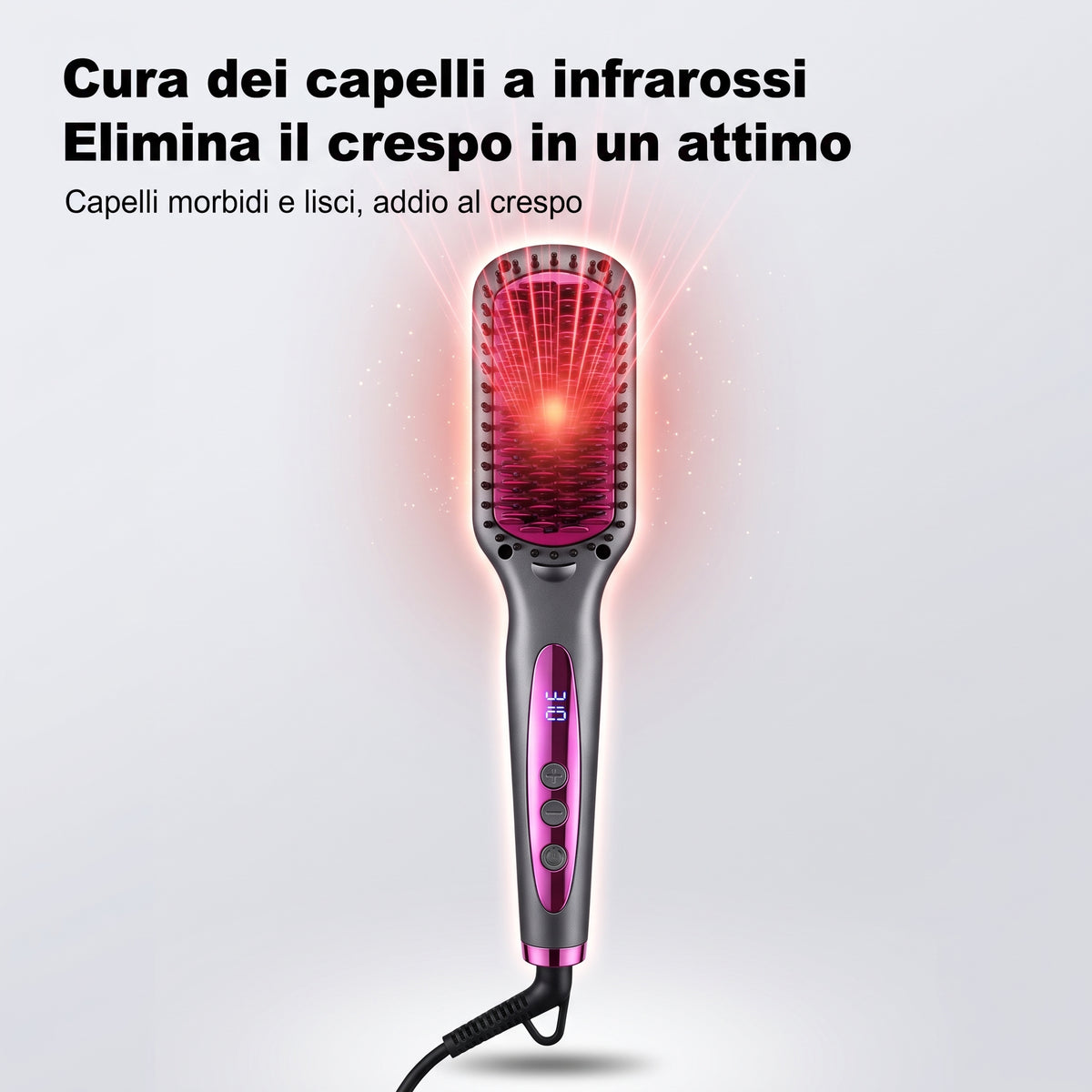 Spazzola Termica Lisciante a Infrarossi