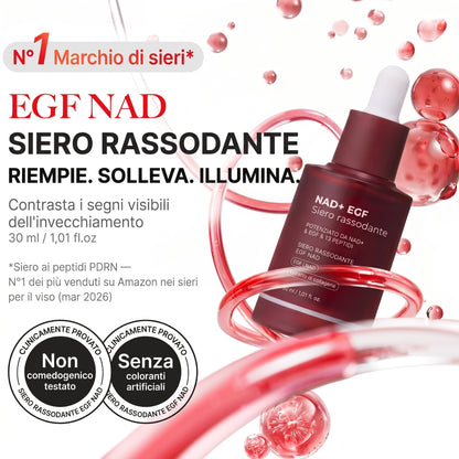 Combatti rughe e pelle cadente con il siero rassodante NAD+
